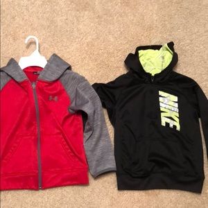 Boys zip-up hoodies
